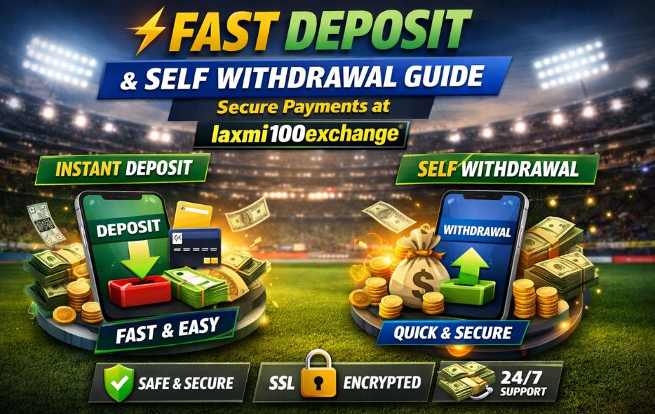 online Cricket ID Fast Deposit and Self Withdrawal Guide
